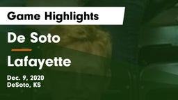 De Soto  vs Lafayette  Game Highlights - Dec. 9, 2020