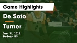 De Soto  vs Turner  Game Highlights - Jan. 31, 2023