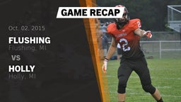 Recap: Flushing  vs. Holly  2015