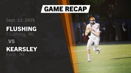 Recap: Flushing  vs. Kearsley  2015