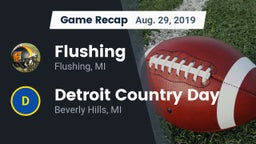 Recap: Flushing  vs. Detroit Country Day  2019