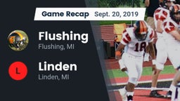 Recap: Flushing  vs. Linden  2019