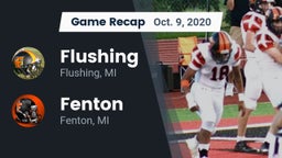 Recap: Flushing  vs. Fenton  2020