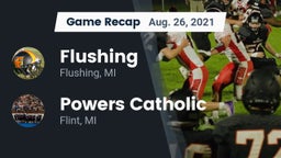 Recap: Flushing  vs. Powers Catholic  2021