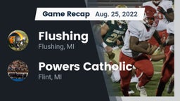 Recap: Flushing  vs. Powers Catholic  2022