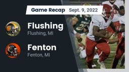 Recap: Flushing  vs. Fenton  2022