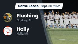 Recap: Flushing  vs. Holly  2022