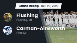 Recap: Flushing  vs.  Carman-Ainsworth   2023