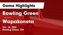 Bowling Green  vs Wapakoneta  Game Highlights - Oct. 18, 2023