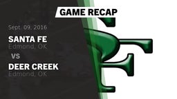 Recap: Santa Fe vs. Deer Creek  2016