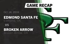 Recap: Edmond Santa Fe vs. Broken Arrow  2016
