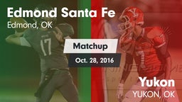 Matchup: Santa Fe  vs. Yukon  2016