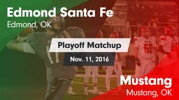 Matchup: Santa Fe  vs. Mustang  2016