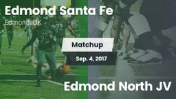 Matchup: Santa Fe  vs. Edmond North JV 2017