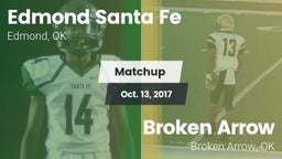 Matchup: Santa Fe  vs. Broken Arrow  2017