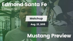 Matchup: Santa Fe  vs. Mustang Preview 2018