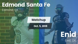 Matchup: Santa Fe  vs. Enid  2018