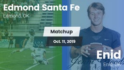 Matchup: Santa Fe  vs. Enid  2019