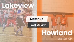 Matchup: Lakeview  vs. Howland  2017