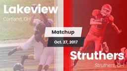 Matchup: Lakeview  vs. Struthers  2017