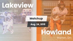 Matchup: Lakeview  vs. Howland  2018