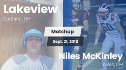 Matchup: Lakeview  vs. Niles McKinley  2018