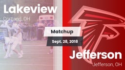 Matchup: Lakeview  vs. Jefferson  2018