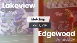 Matchup: Lakeview  vs. Edgewood  2018