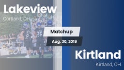 Matchup: Lakeview  vs. Kirtland  2019