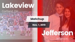 Matchup: Lakeview  vs. Jefferson  2019