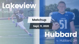 Matchup: Lakeview  vs. Hubbard  2020