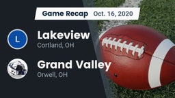 Recap: Lakeview  vs. Grand Valley  2020