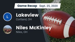 Recap: Lakeview  vs. Niles McKinley  2020