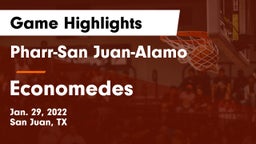 Pharr-San Juan-Alamo  vs Economedes  Game Highlights - Jan. 29, 2022