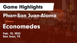 Pharr-San Juan-Alamo  vs Economedes  Game Highlights - Feb. 10, 2023