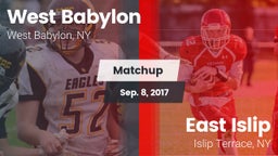 Matchup: West Babylon High vs. East Islip  2017