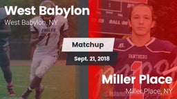 Matchup: West Babylon High vs. Miller Place  2018