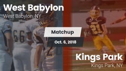 Matchup: West Babylon High vs. Kings Park   2018