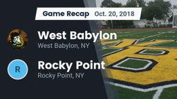 Recap: West Babylon  vs. Rocky Point  2018