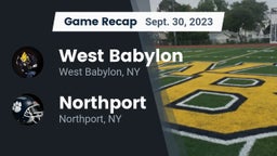 Recap: West Babylon  vs. Northport  2023