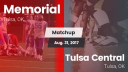 Matchup: Memorial  vs. Tulsa Central  2017