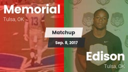 Matchup: Memorial  vs. Edison  2017