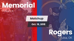 Matchup: Memorial  vs. Rogers  2018