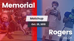 Matchup: Memorial  vs. Rogers  2019