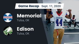 Recap: Memorial  vs. Edison  2020