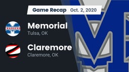 Recap: Memorial  vs. Claremore  2020