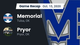 Recap: Memorial  vs. Pryor  2020