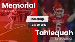 Matchup: Memorial  vs. Tahlequah  2020