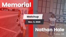 Matchup: Memorial  vs. Nathan Hale  2020