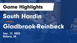 South Hardin  vs Gladbrook-Reinbeck  Game Highlights - Jan. 17, 2022
